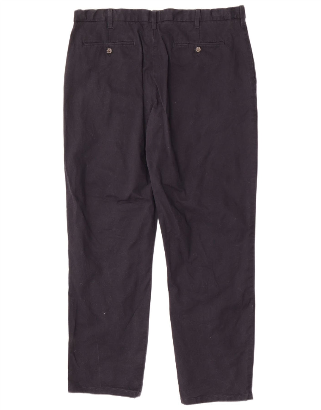 Calça Chino Regular Masculina Marks & Spencer W40 L33 Algodão Azul Marinho