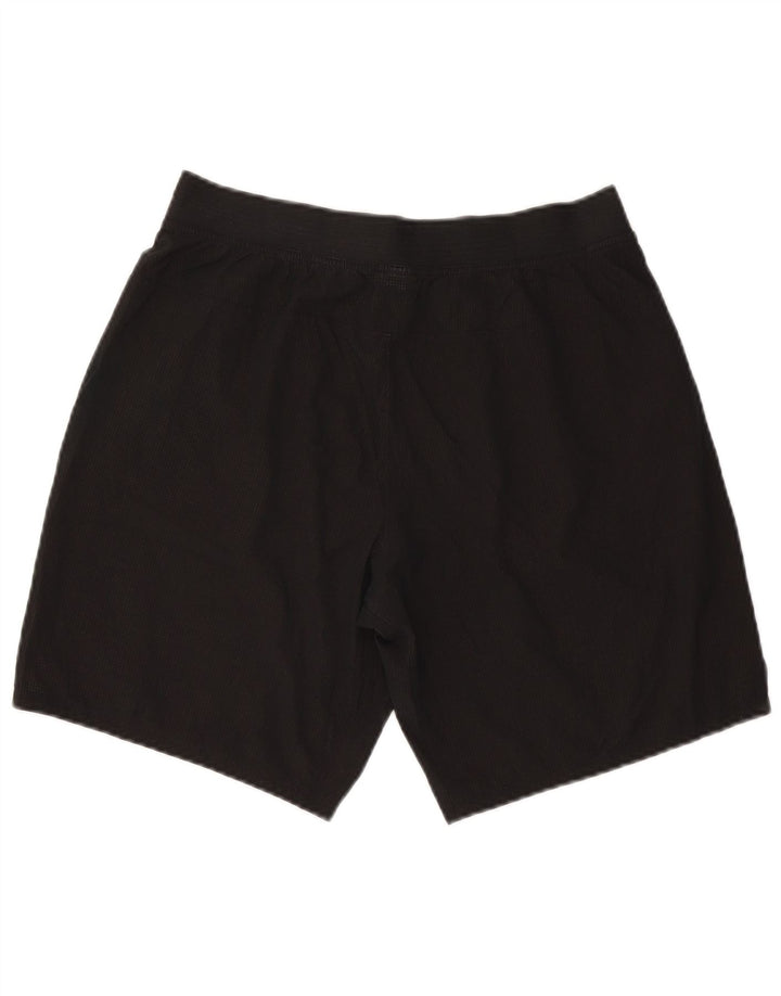 Shorts de natação masculino Reebok médio preto poliéster