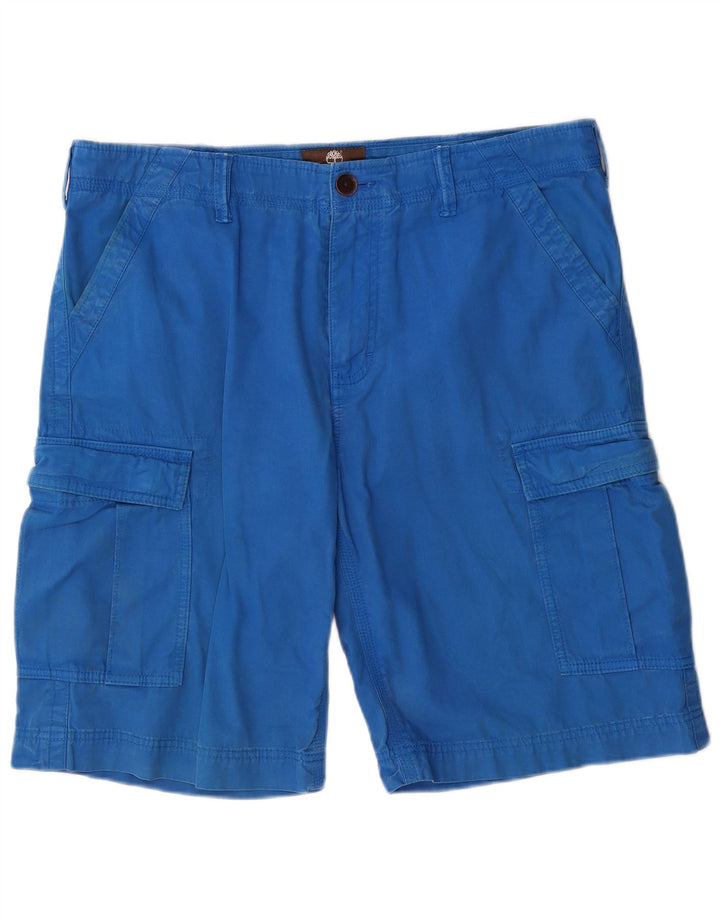 Shorts cargo masculino Timberland W36 grande azul