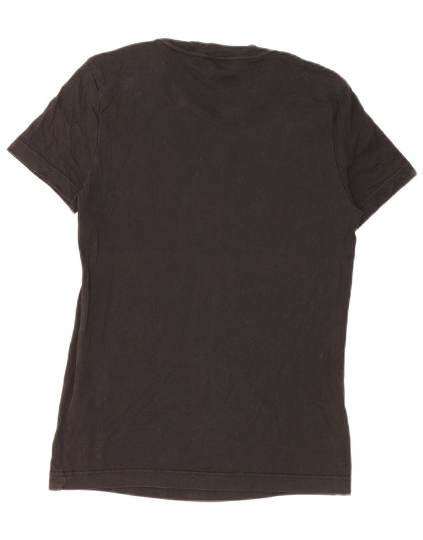 Camiseta Adidas Feminina Graphic Top UK 12 Médio Algodão Preto