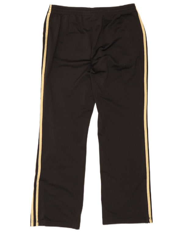 Calça de treino feminina ADIDAS UK 14 grande poliéster preto