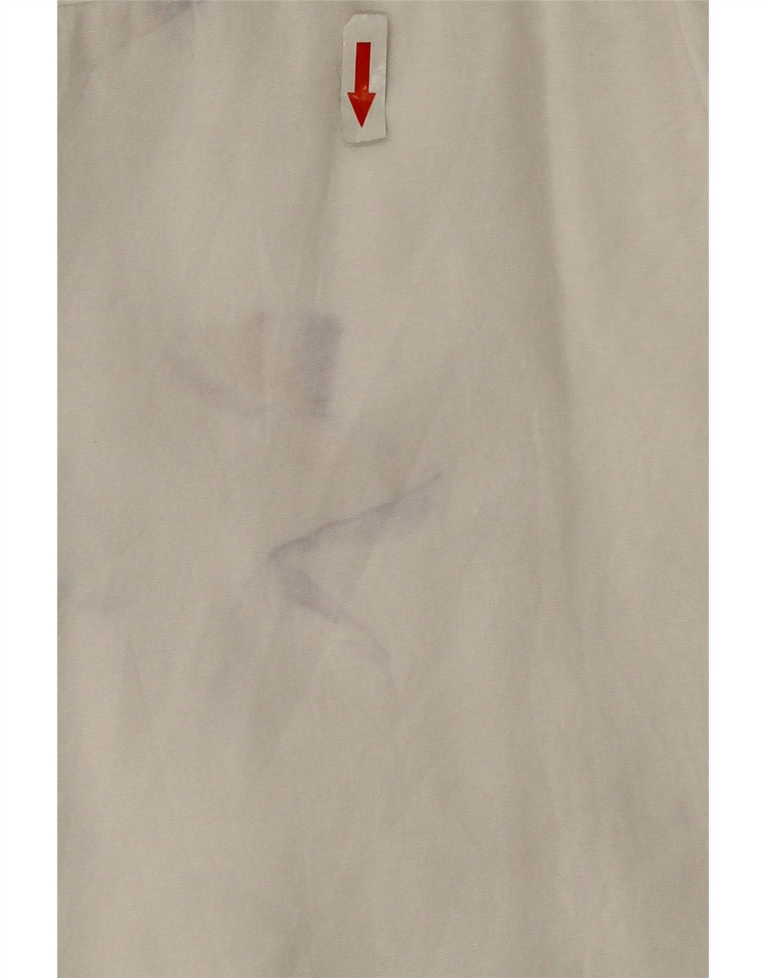Camisa oversized feminina Zara UK 14 algodão branco médio