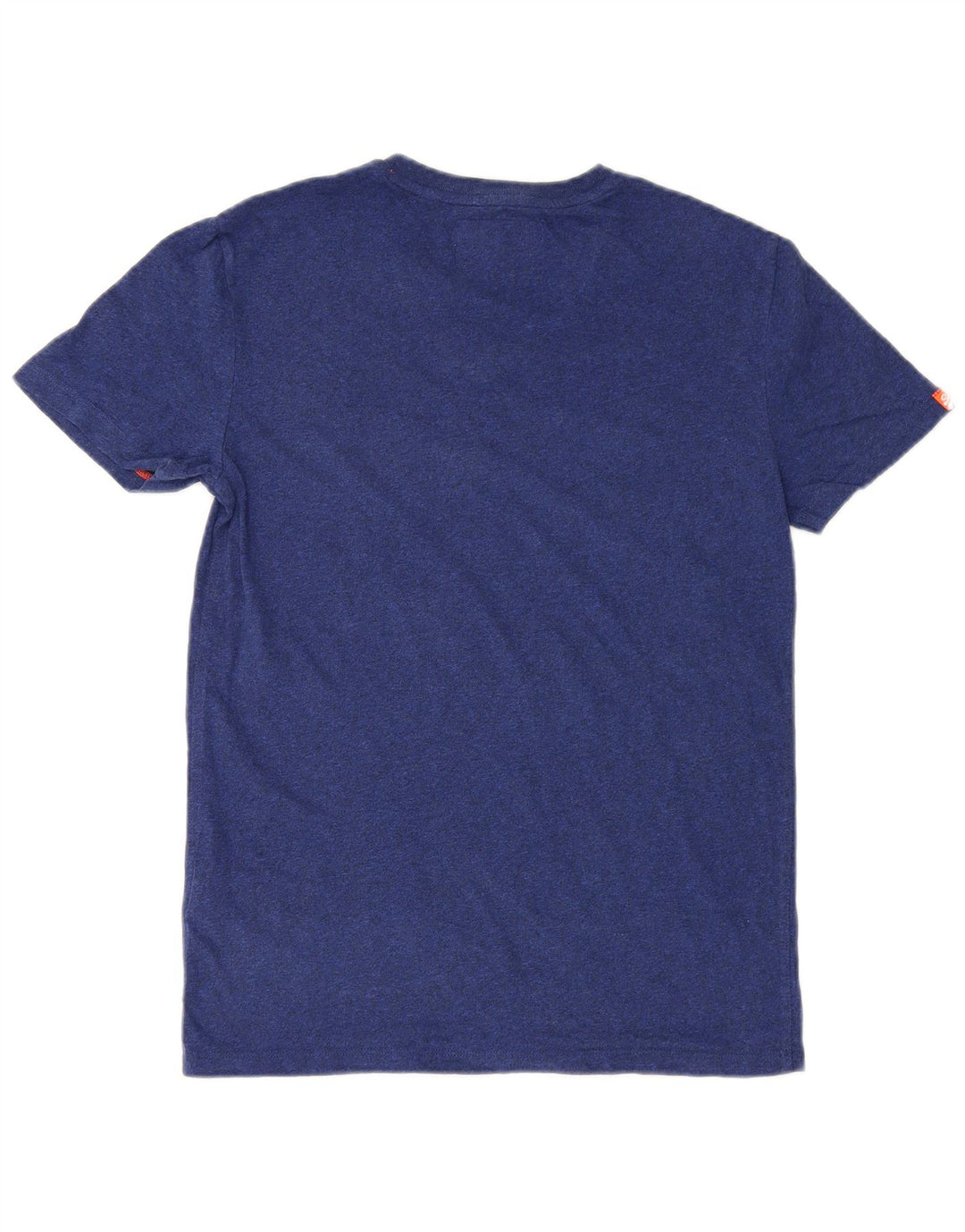 Camiseta masculina Superdry Top pequeno algodão azul marinho