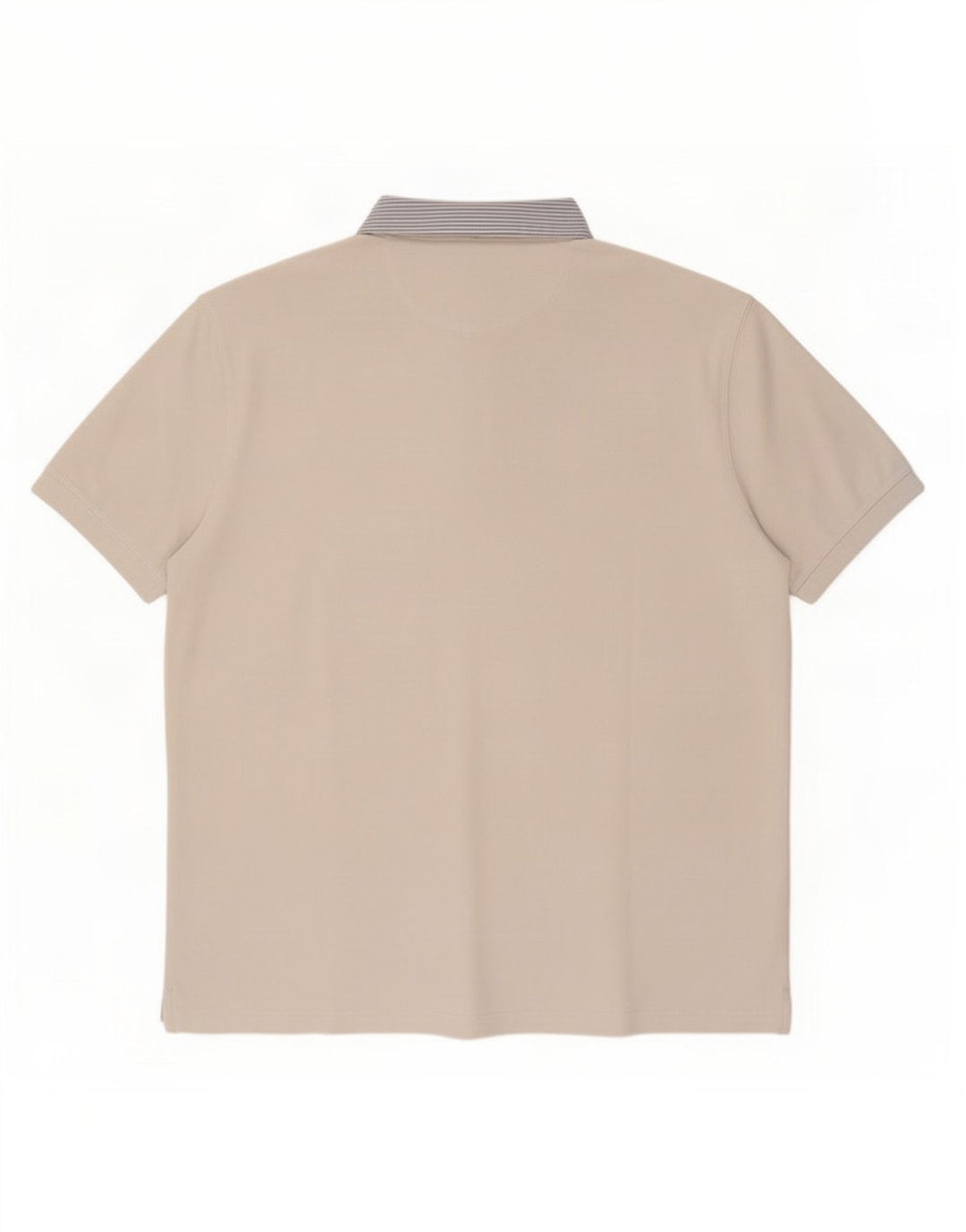 Camisa polo masculina Massimo Dutti 2XL algodão branco