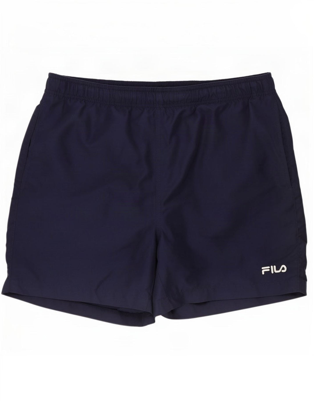 Fila Mens Sport Shorts Médio Azul Marinho Poliéster
