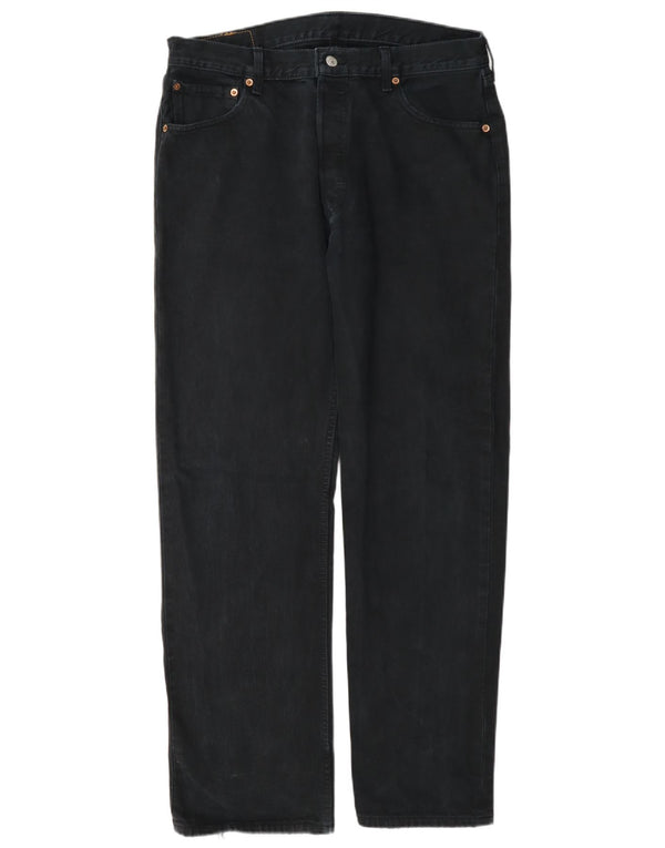 Jeans Levi's 501 Straight Masculino W34 L32 Azul Marinho