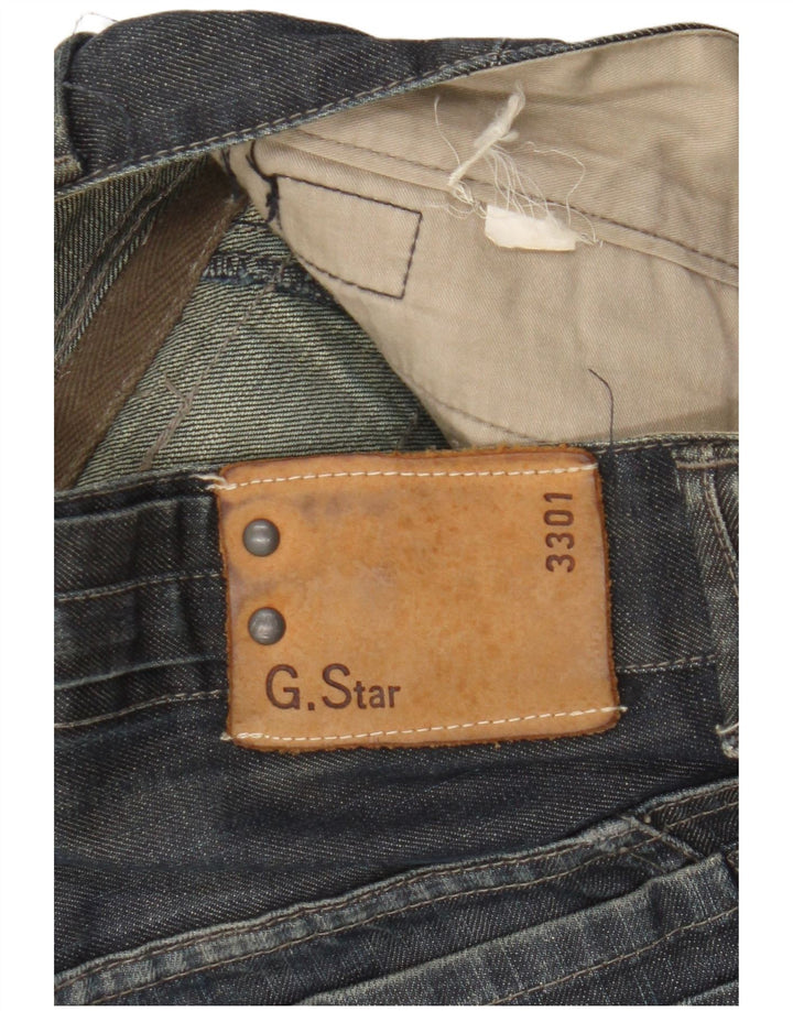 G-Star Masculino Cargo Slim Jeans W34 L31 Azul Marinho