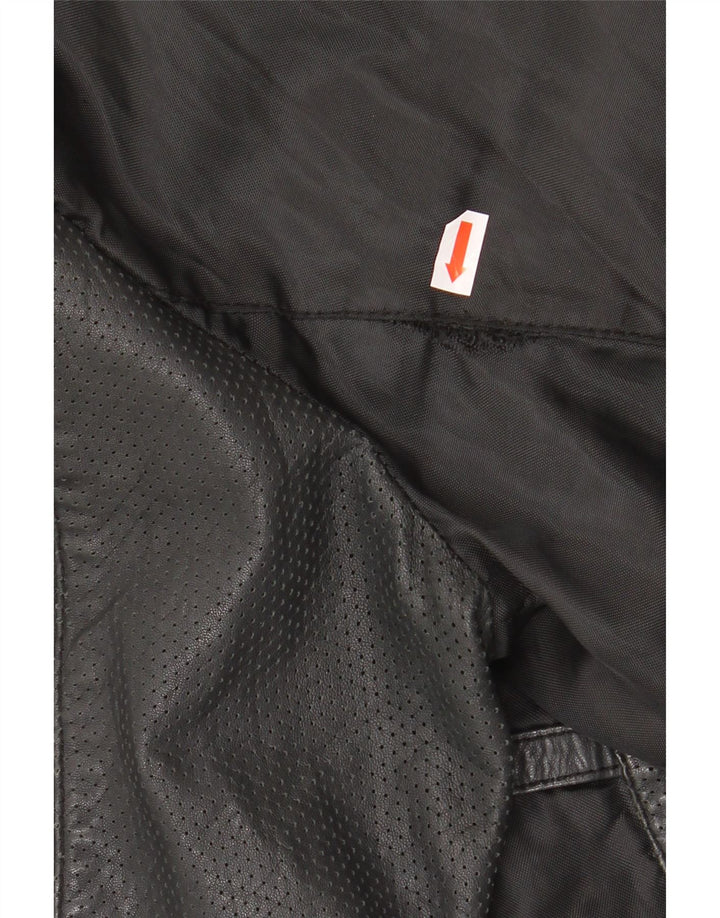 Jaqueta bomber masculina BIKKEMBERGS IT 48 nylon preto médio