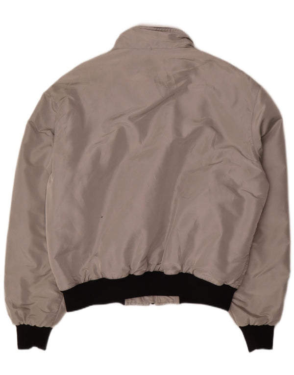Refrigiwear Mens Cruz Bomber Jacket UK 42 XL Cinza Poliéster