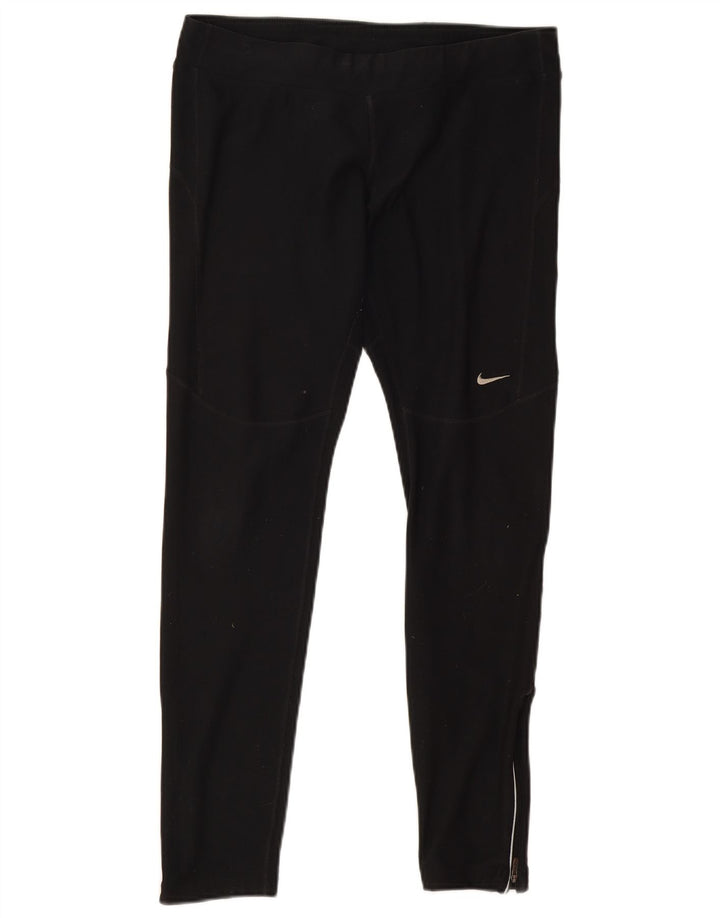 Leggings Nike Dri Fit Feminina UK 16 Grande Poliéster Preto
