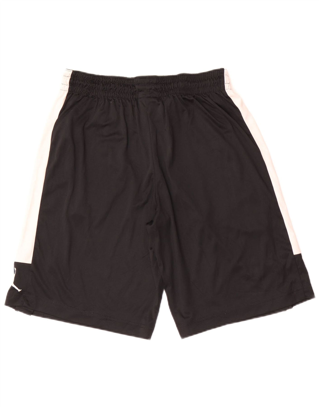 Shorts esportivos masculinos Jordan Standard Fit grande poliéster colorblock preto