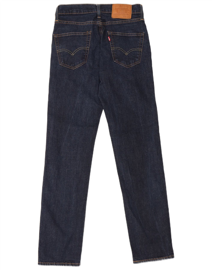 Levi's Masculino 511 Slim Jeans W28 L32 Azul Algodão