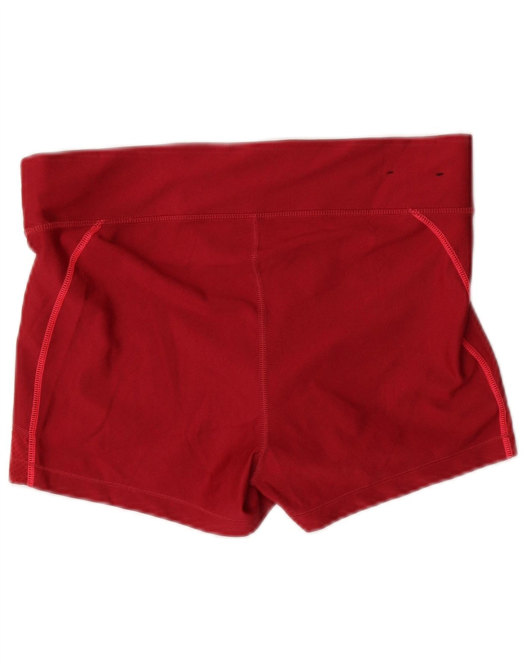 Shorts esportivos femininos Under Armour UK 14 grandes vermelhos