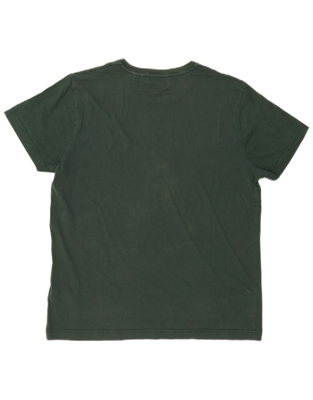 Gant Camiseta masculina gráfica Top grande algodão verde