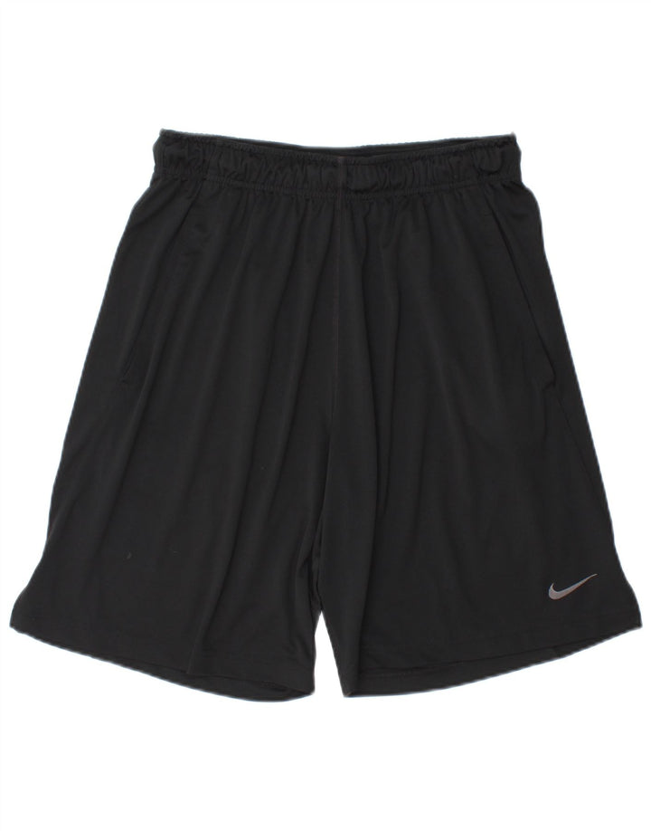 Nike Mens Dri Fit Sport Shorts Médio Preto Poliéster