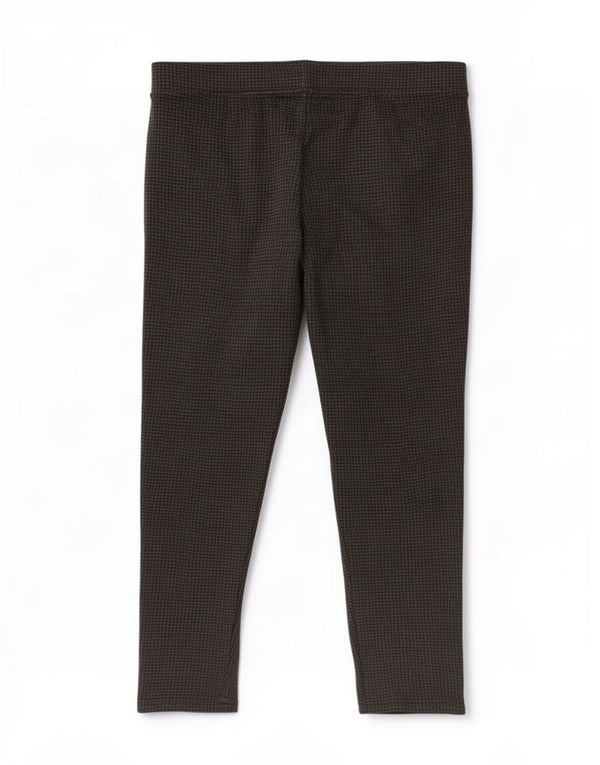 Calça Capri Feminina Marks & Spencer Reino Unido 20 2XL W38 L24 Cinza Houndstooth