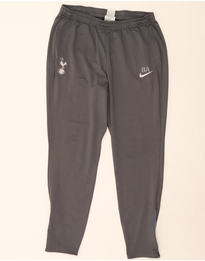 Calça de treino masculina Nike Tottenham Hotspur grande cinza poliéster