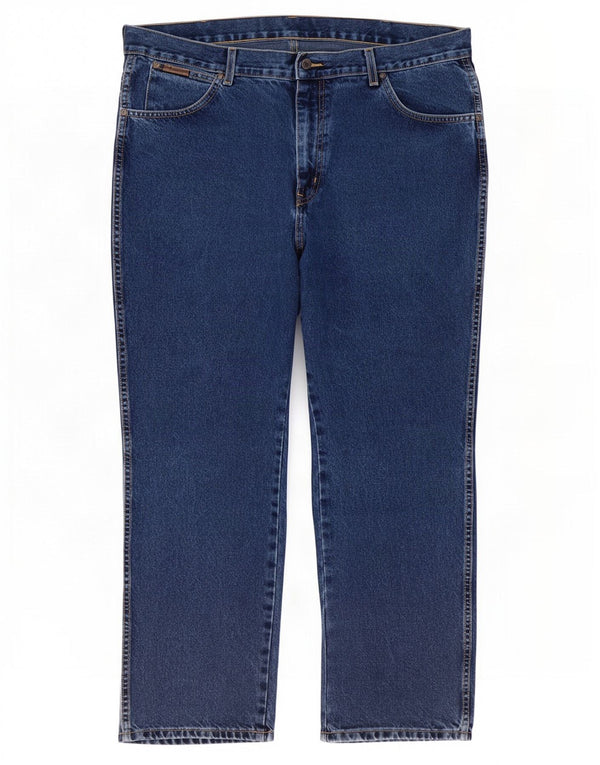 Wrangler Masculino Texas Straight Jeans W40 L30 Azul Algodão
