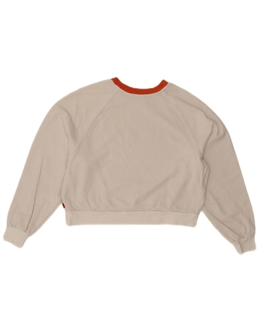 Moletom feminino com estampa oversized LEVI'S UK 6 XS branco
