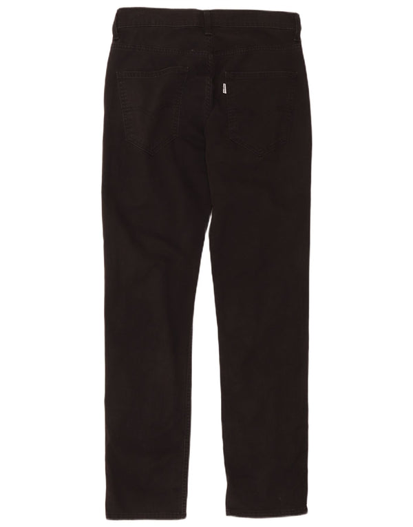 Levi's Womens Slim Jeans W29 L32 Black Cotton