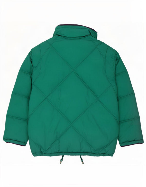 Jaqueta masculina Diadora Loose Fit acolchoada UK 38 Medium Green Colourblock