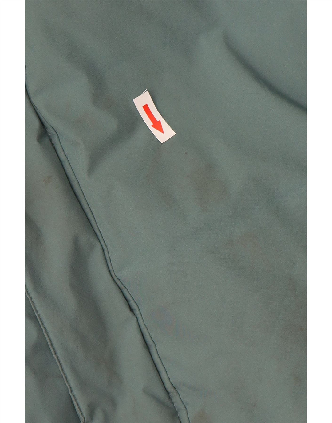 Casaco masculino acolchoado com capuz COLUMBIA UK 38 poliéster colorblock azul médio