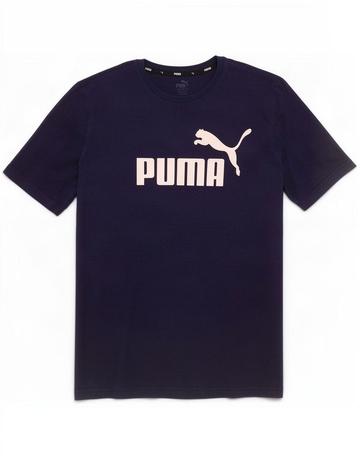 Puma Camiseta Masculina Graphic Top Grande Azul Marinho