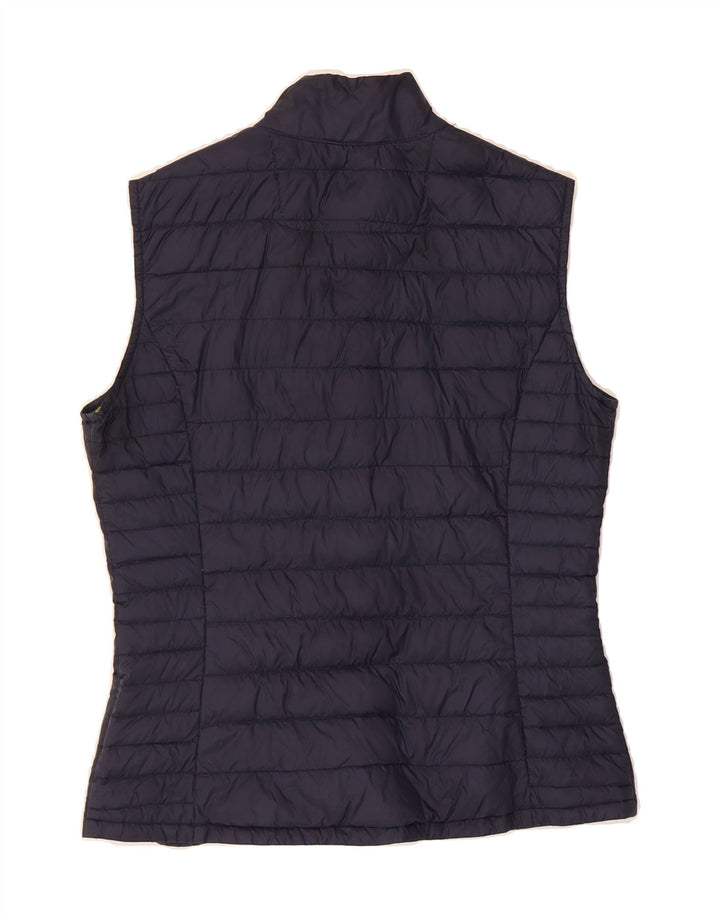 CIESSE PIUMINI Womens Padded Gilet IT 42 Medium Navy Blue Nylon Vintage Ciesse Piumini and Second-Hand Ciesse Piumini from Messina Hembry 