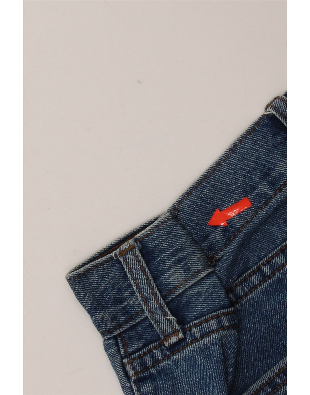 Jeans retos masculinos Marks & Spencer W36 L29 algodão azul