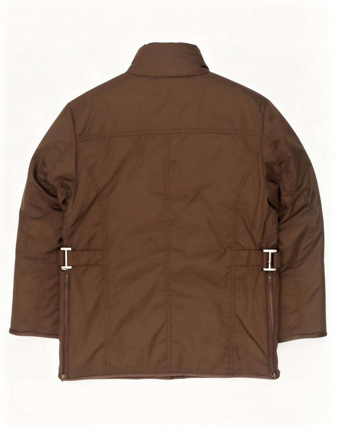 Jaqueta utilitária acolchoada masculina Nangaparbat UK 42/44 XL marrom poliamida