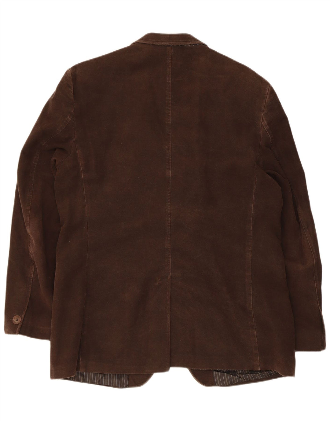 Jaqueta blazer masculina Gibson com 2 botões UK 42 XL algodão marrom