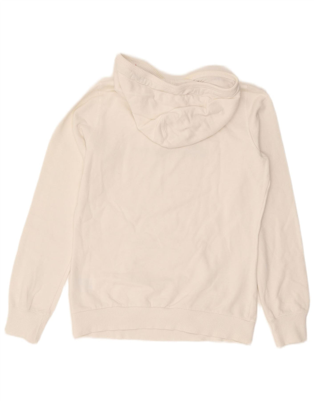 CHAMPION Suéter com capuz gráfico feminino Heritage Classics Reino Unido 14 médio branco