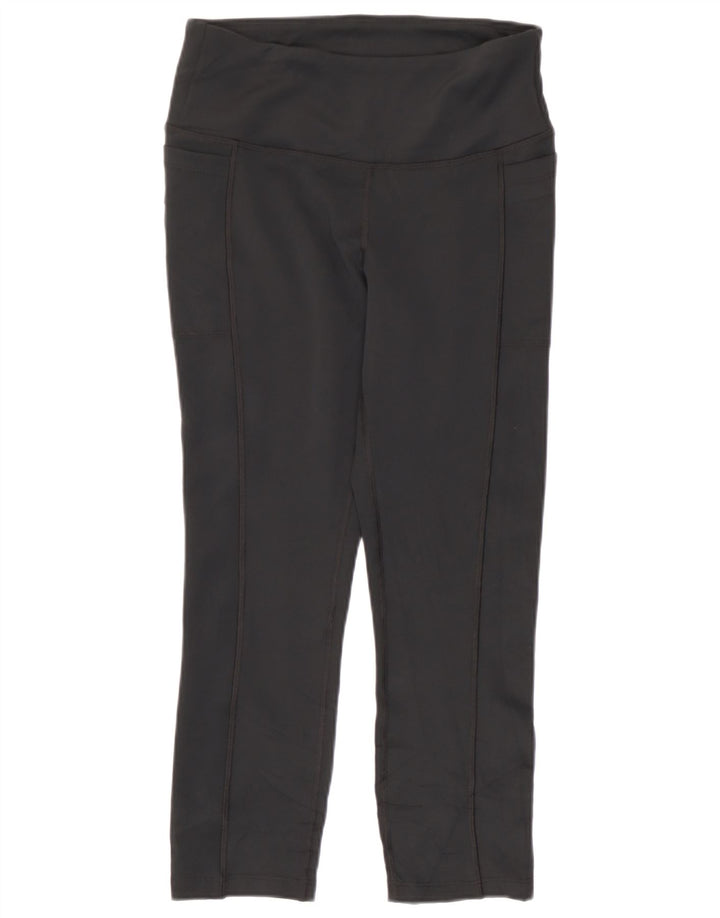 Leggings femininos New Balance UK 12 poliéster preto médio
