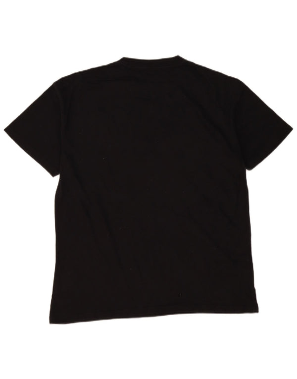 Vans Camiseta masculina gráfica Top médio preto floral algodão