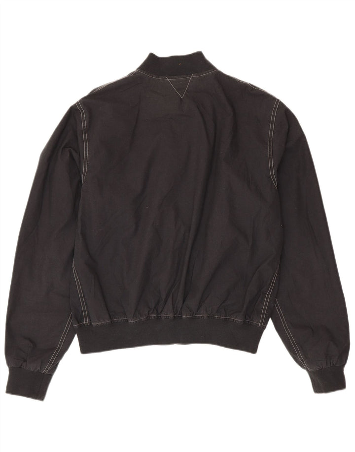 Wrangler Mens Bomber Jacket UK 38 Médio Preto