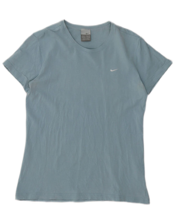 Camiseta feminina Nike UK 10/12 médio azul sintético