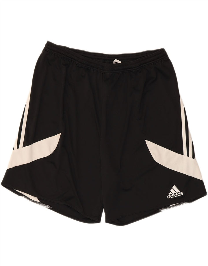 ADIDAS Masculino Climalite Sport Shorts XL Preto Colorblock Poliéster