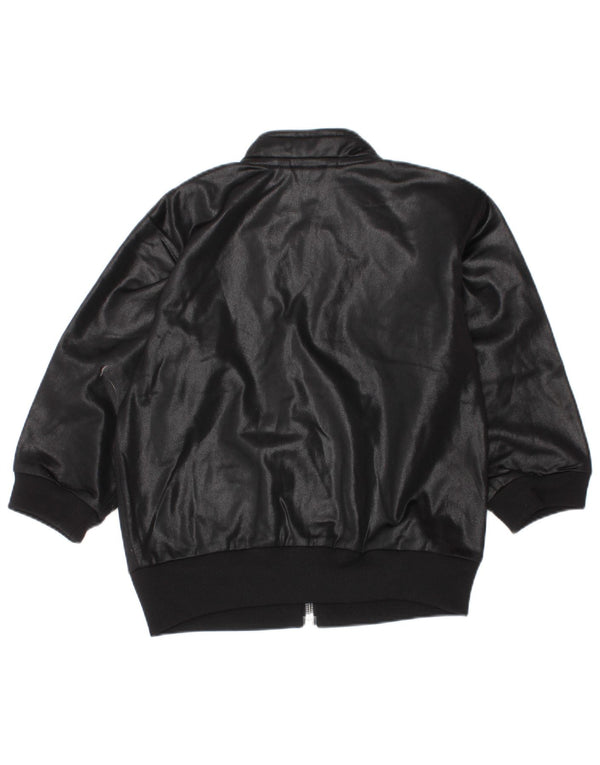 Casaco de treino Adidas bebé menino 18-24 meses preto poliéster