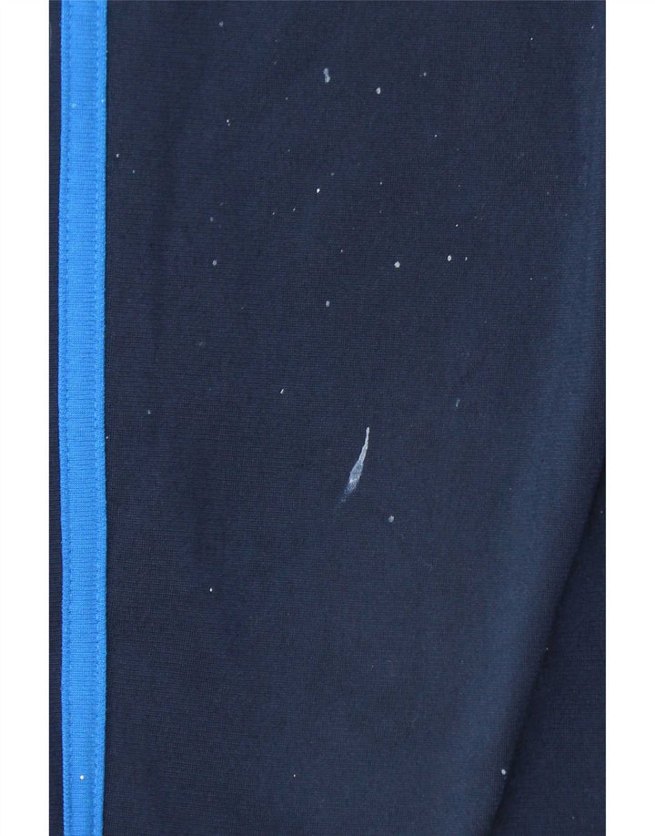 Calça de treino masculina Adidas médio azul marinho poliéster