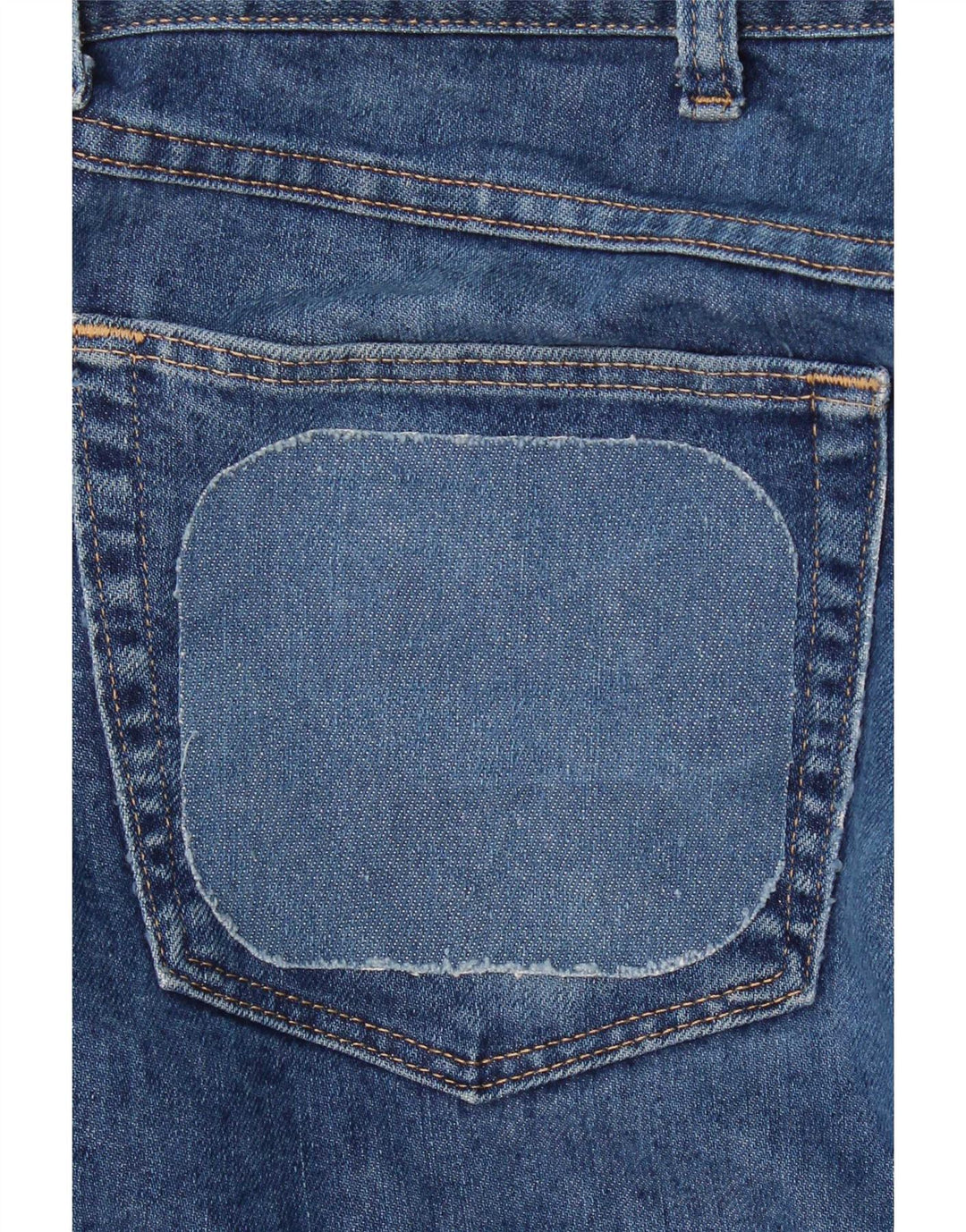 Wrangler feminino regular fit jeans reto W40 L29 algodão azul