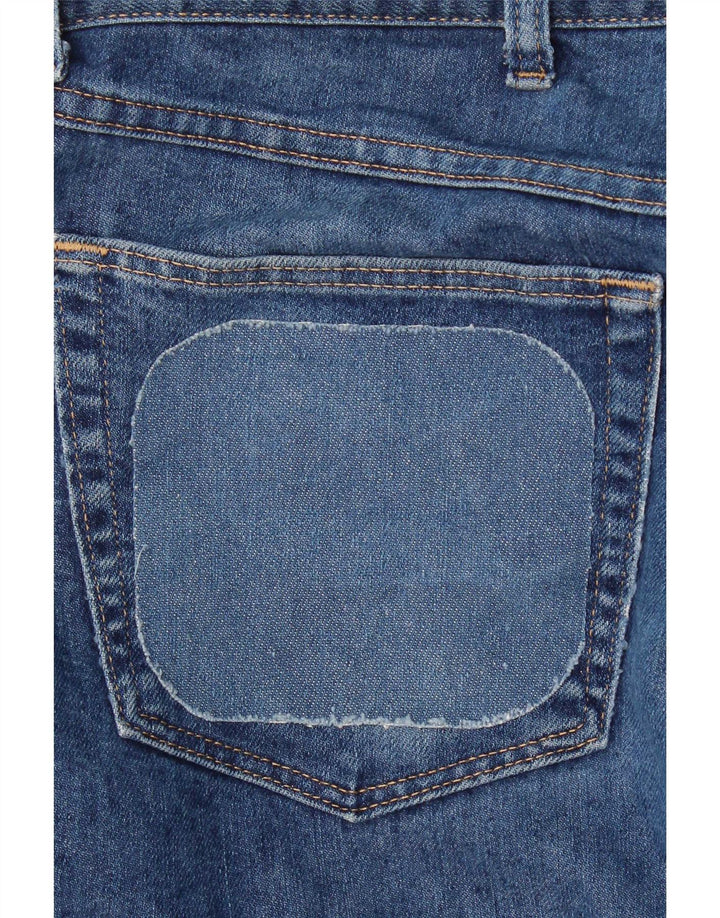 Wrangler feminino regular fit jeans reto W40 L29 algodão azul
