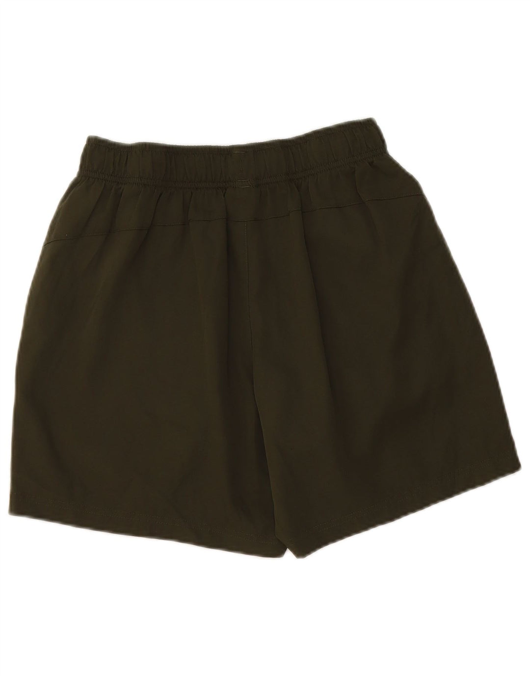 Shorts esportivos femininos Puma UK 12 poliéster verde médio