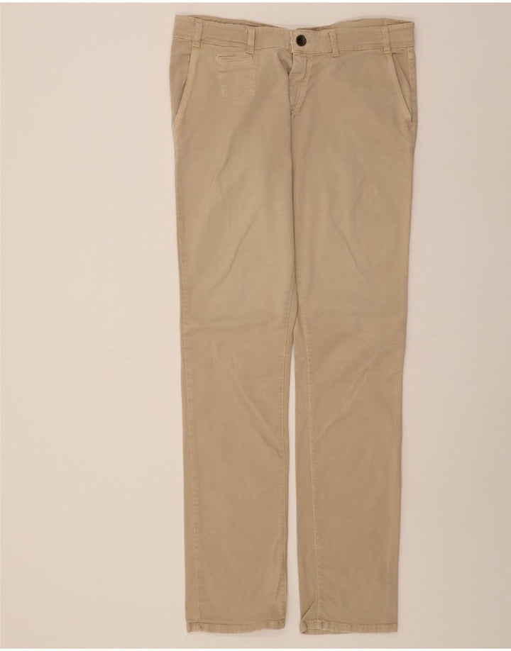 RIFLE Mens Slim Chino Trousers W36 L35 Beige Cotton Vintage Rifle and Second-Hand Rifle from Messina Hembry 
