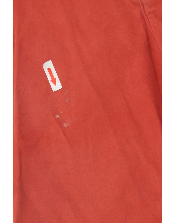 Tommy Hilfiger Mens Chino Shorts W33 Médio Algodão Vermelho
