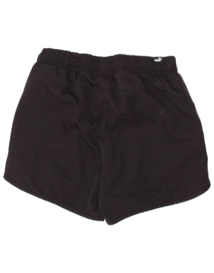 Shorts esportivos Puma meninos 7-8 anos preto poliéster