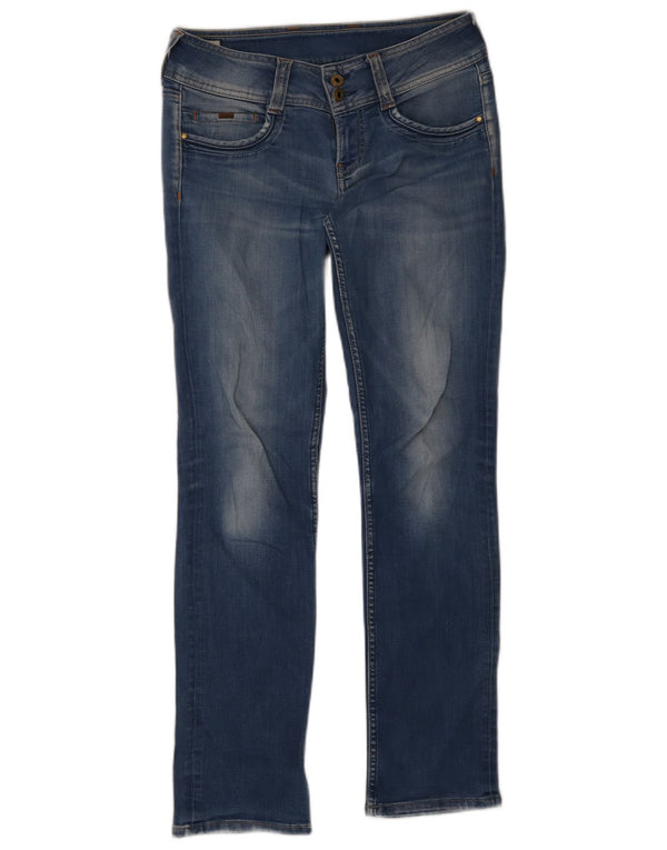 PEPE Jeans feminino skinny jeans W29 L32 azul algodão