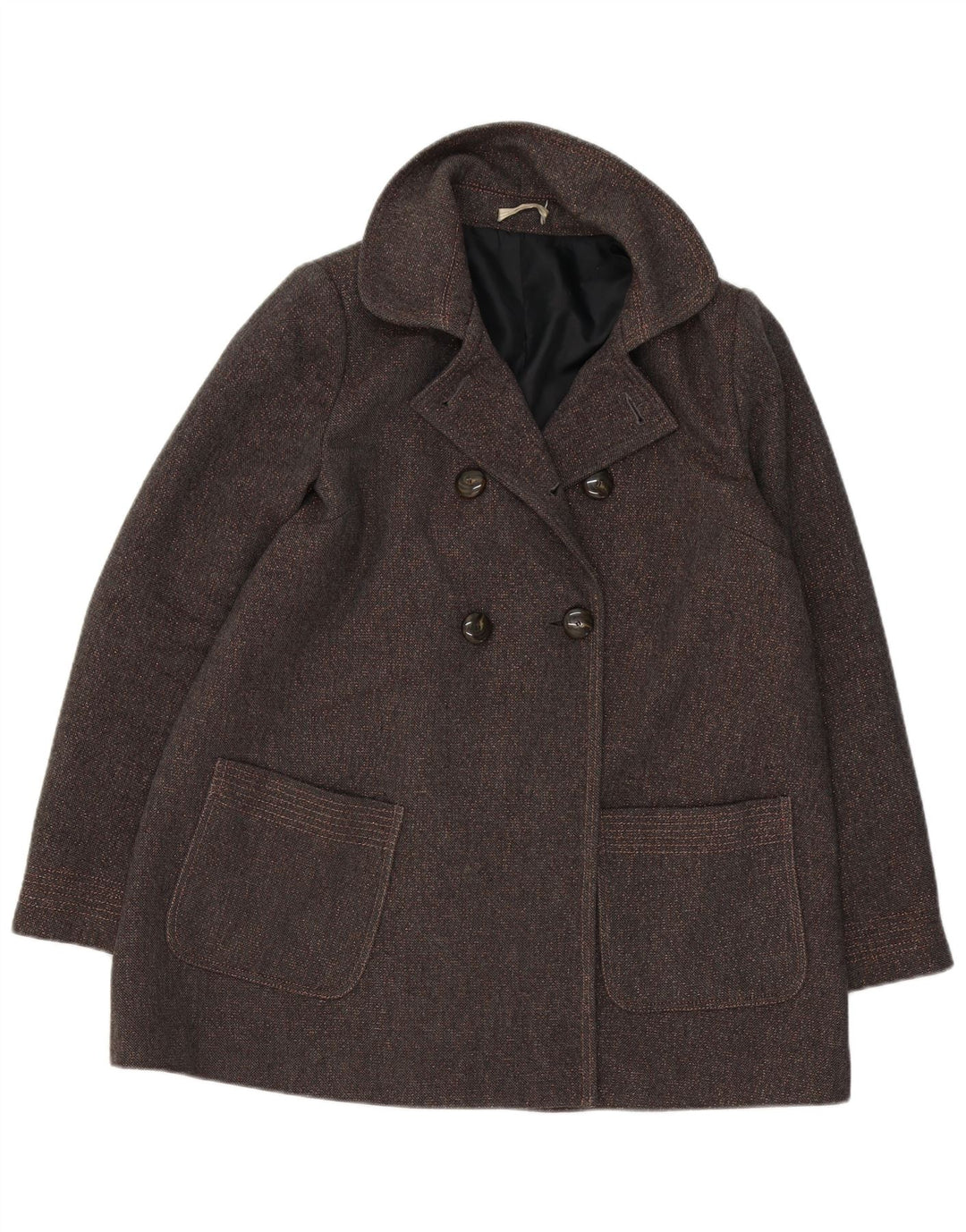 Casaco feminino vintage UK 18 XL marrom