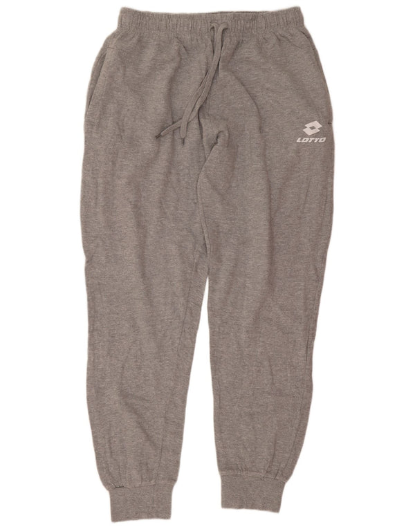Calça de treino masculina Lotto Joggers cinza grande