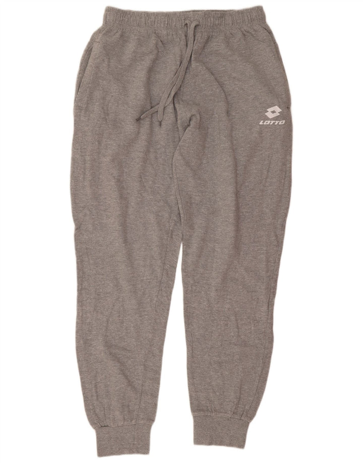 Calça de treino masculina Lotto Joggers cinza grande