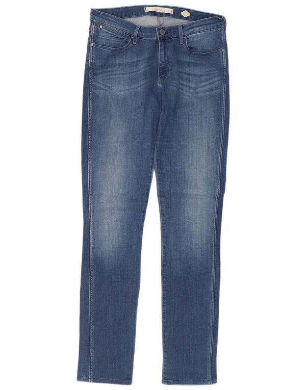 Wrangler feminino Corynn skinny jeans W31 L34 azul algodão